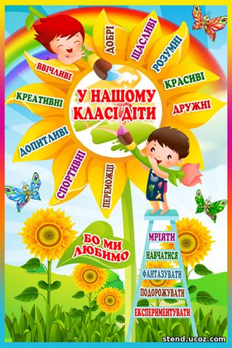 оформлення нова українська школа, оформлення початкових класів