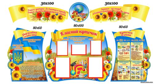 Стенди НУШ початкова школа